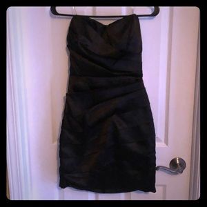 Black cocktail dress